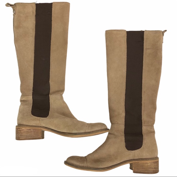 BCBGeneration Shoes - BCBGENERATION Brown tan knee length heeled boots